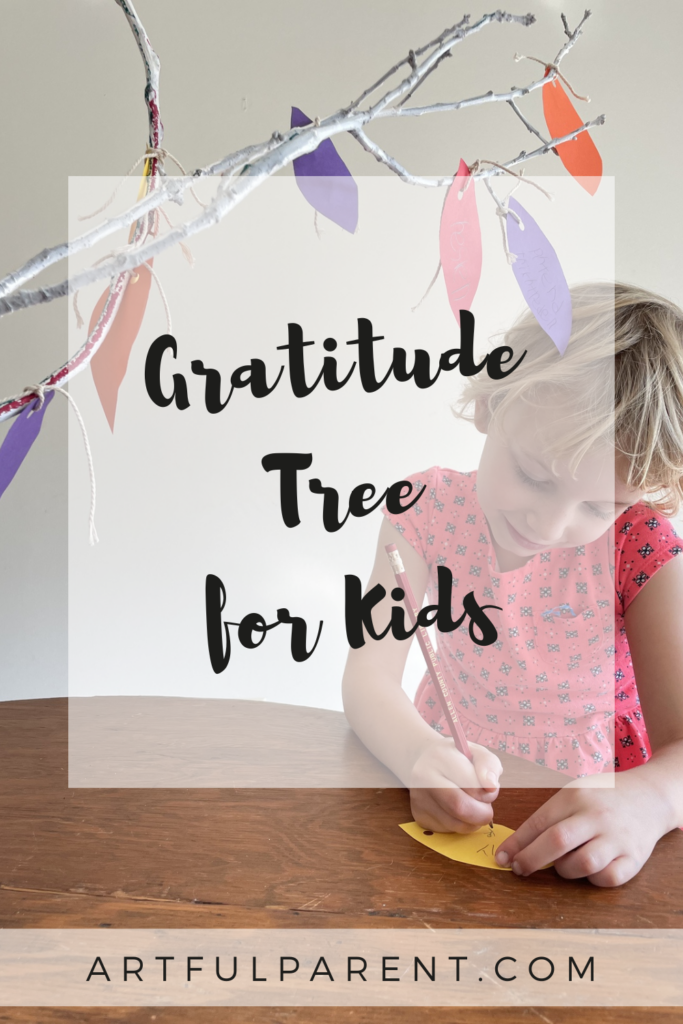 gratitude tree pin
