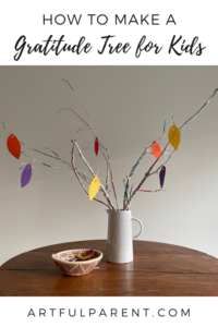 How to Make a Gratitude Tree for Thanksgiving