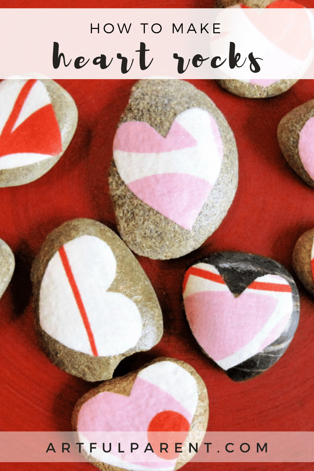 How to Make Heart Rocks
