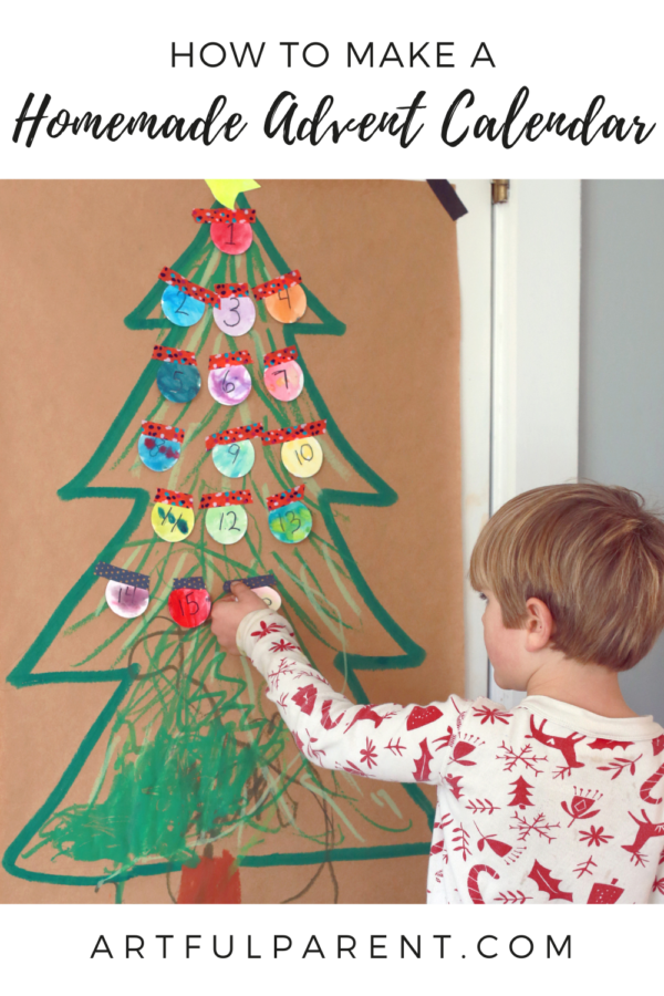 How to Make a Homemade Advent Calendar for Kids
