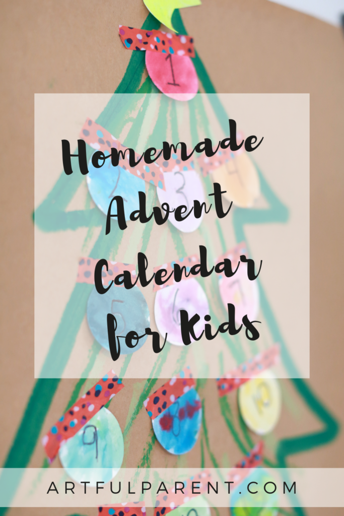 homemade advent calendar pinterest