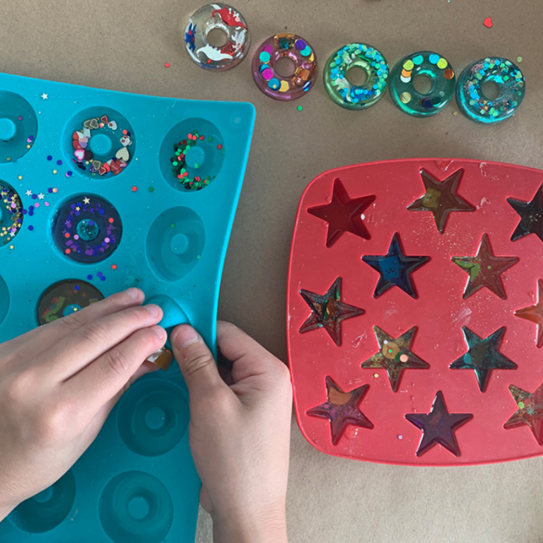 resin pieces