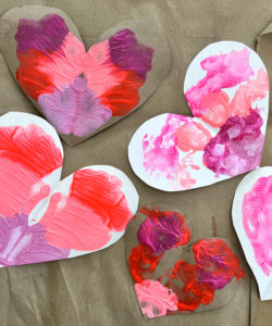 How to Make Blot Art Hearts