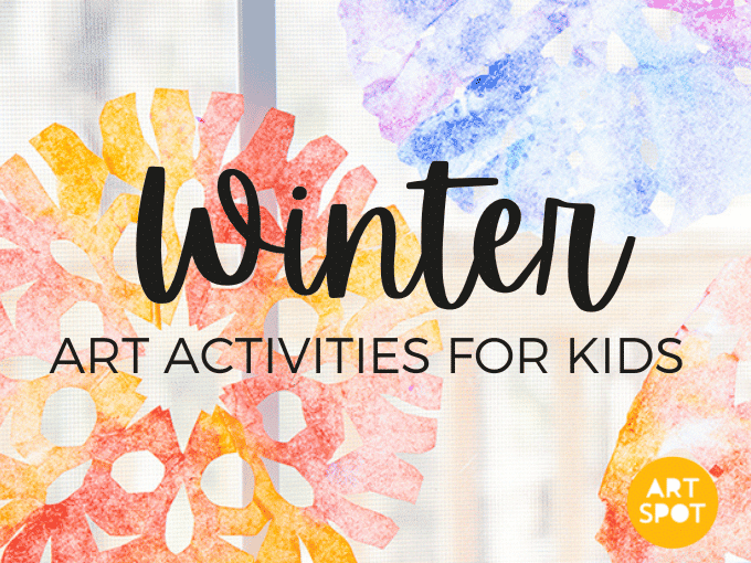 A Fun Winter Painting Idea for Kids