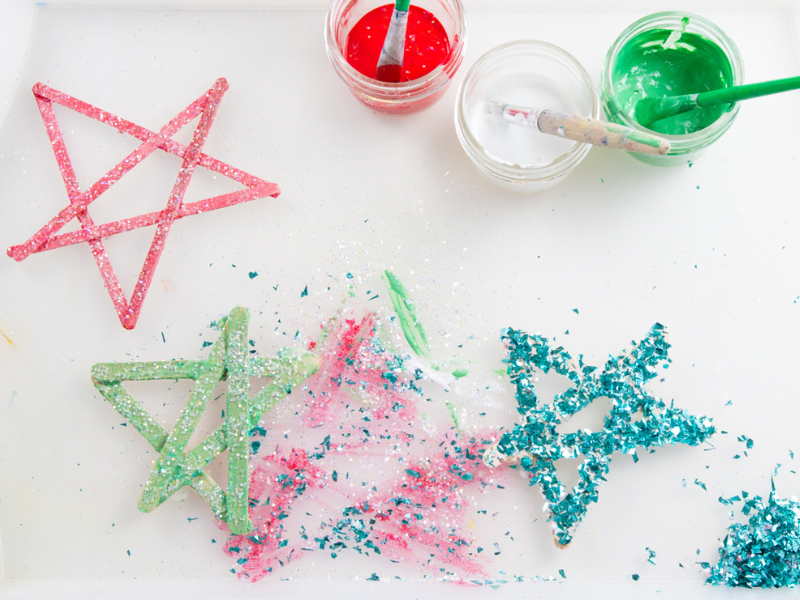 star popsicle sticks