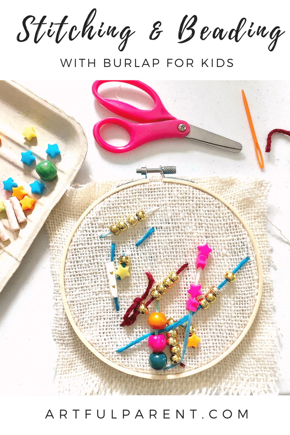 How to Do Simple Stitching for Kids