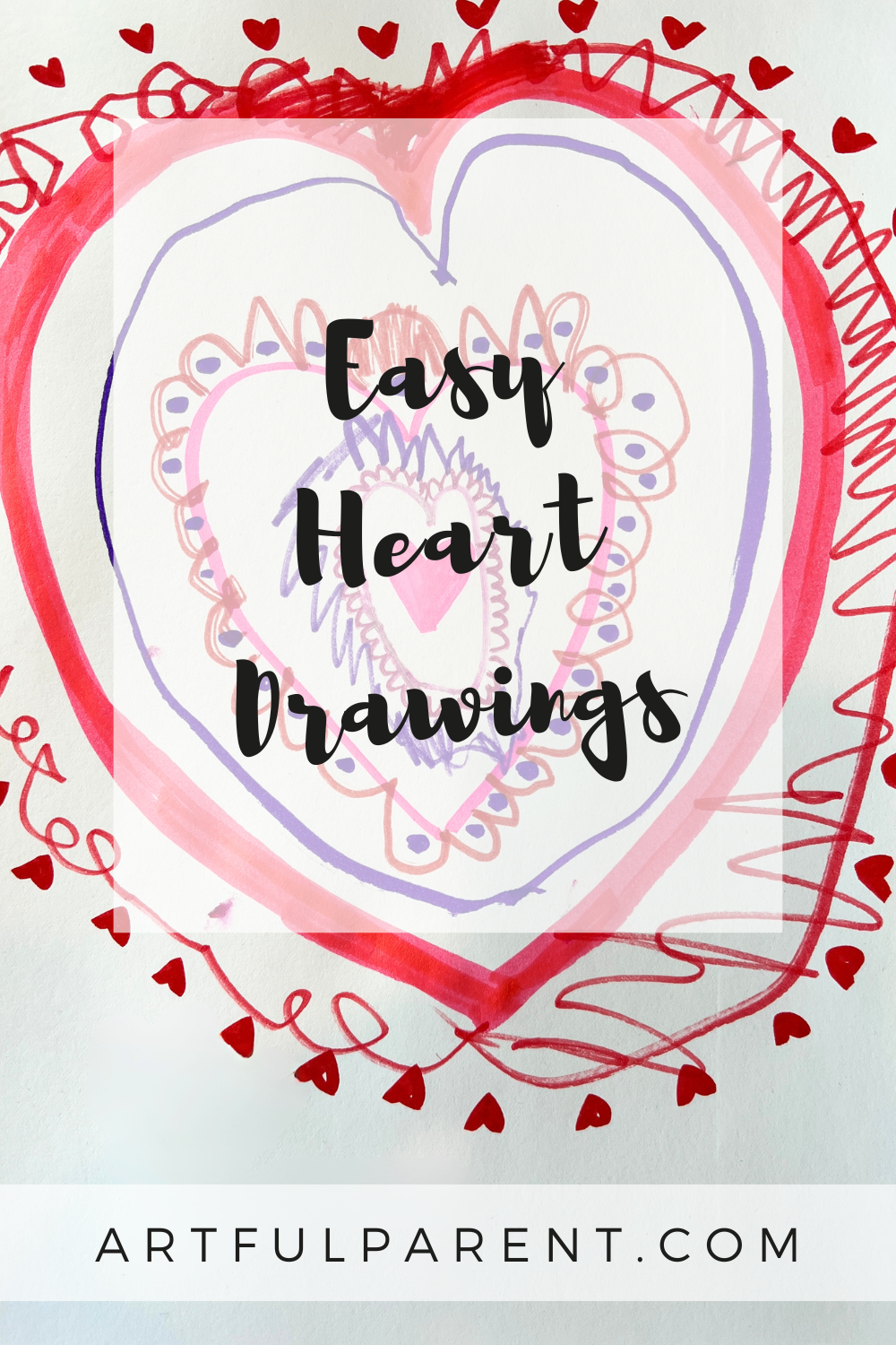 How to Make an Easy Heart Drawing