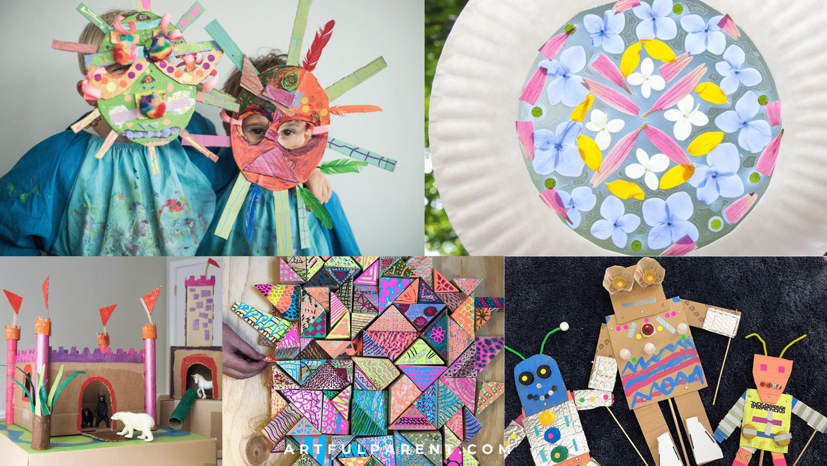 30 FUN Arts and Crafts for Kids to Try