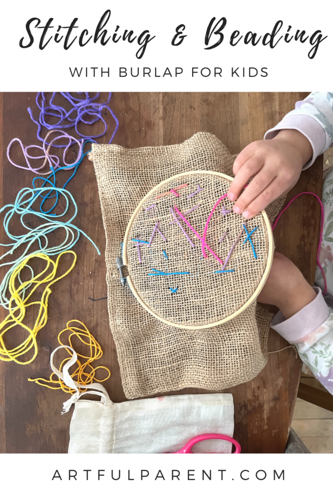 stitching and embroidery for kids_Pinterest
