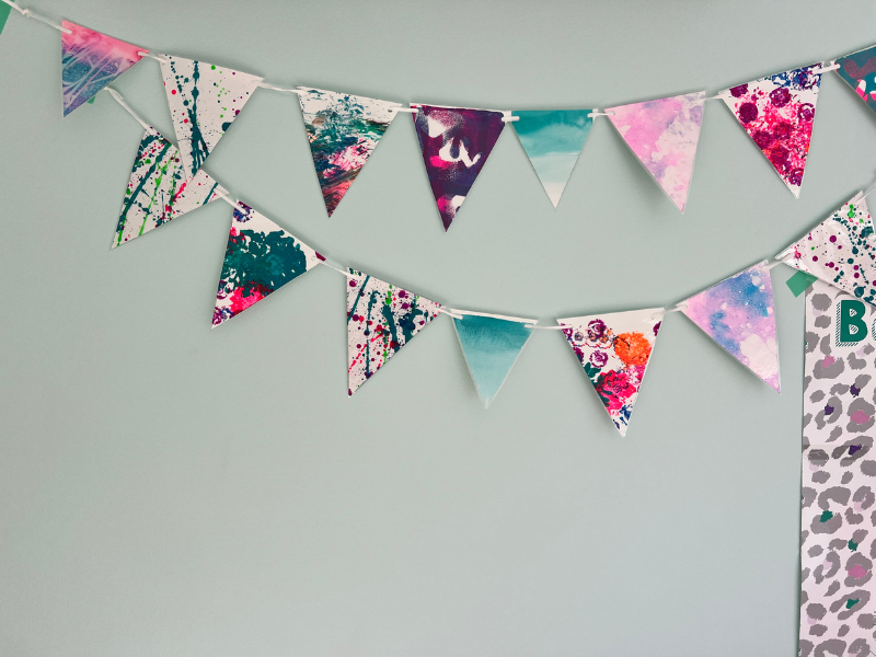 artful bunting