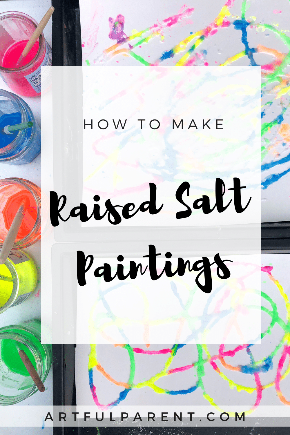 salt drawing for kids