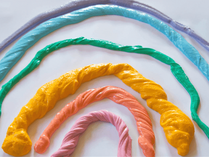 rainbow slime recipe