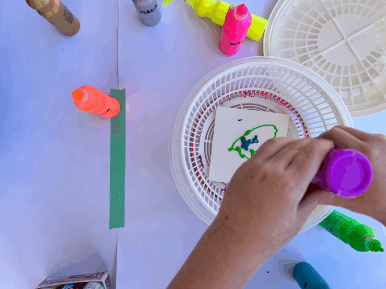 spin painting