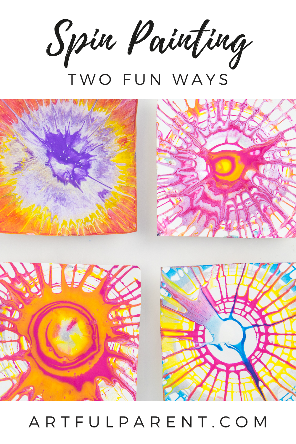 spin painting pinterest