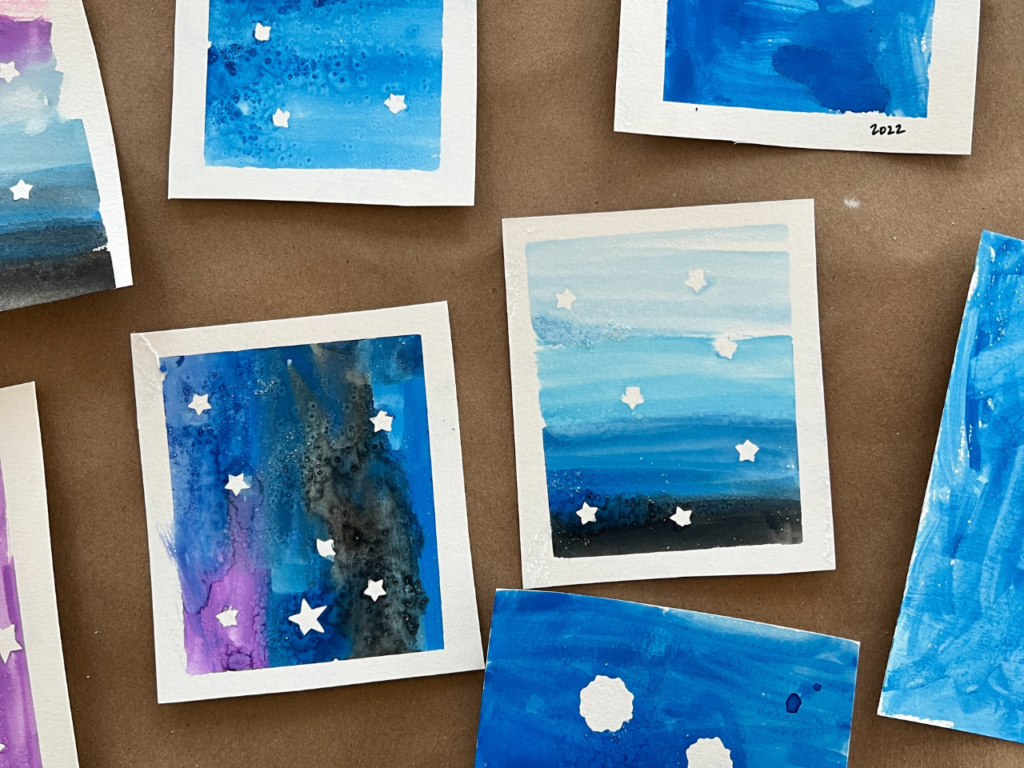 starry night cards