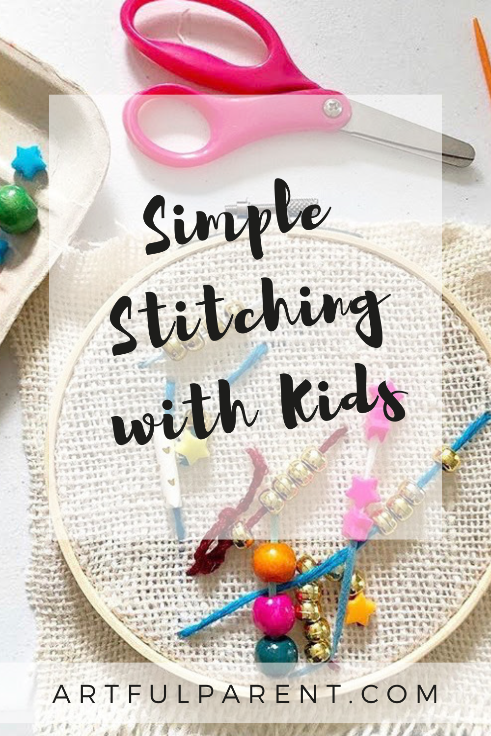 How to Do Simple Stitching with Kids