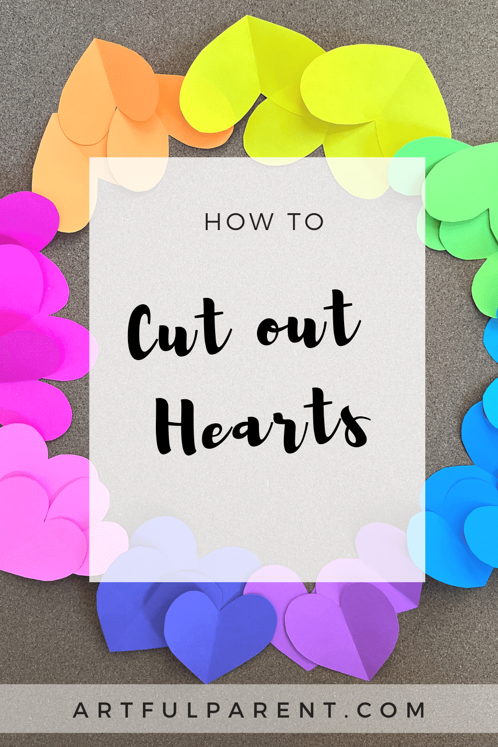 How to Cut Out Hearts from Paper