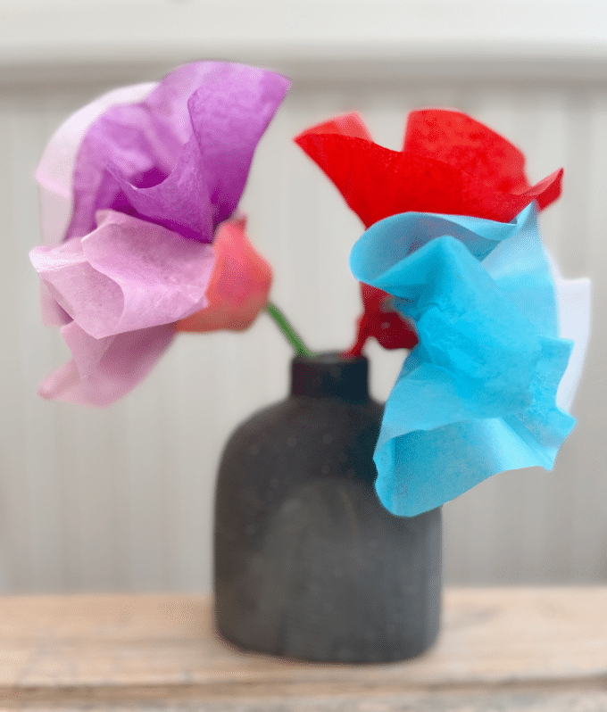 Tissue Paper flowers