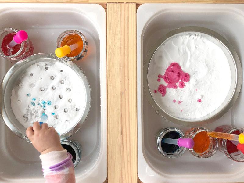baking soda and vinegar