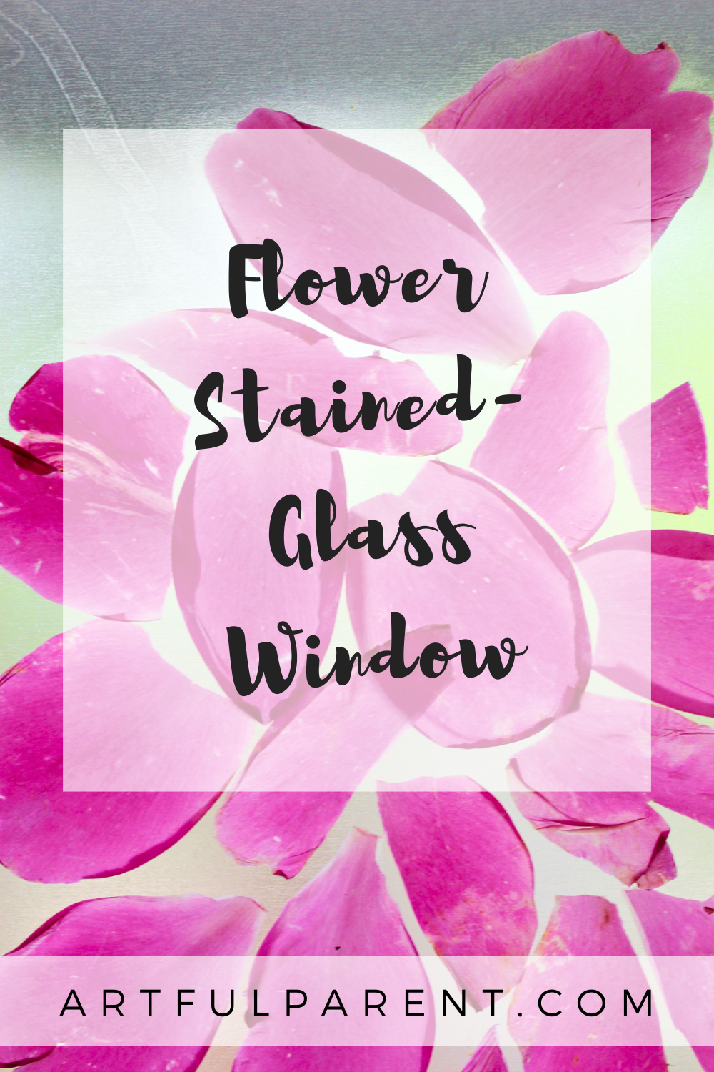 How to Make a Flower Stained-Glass Window