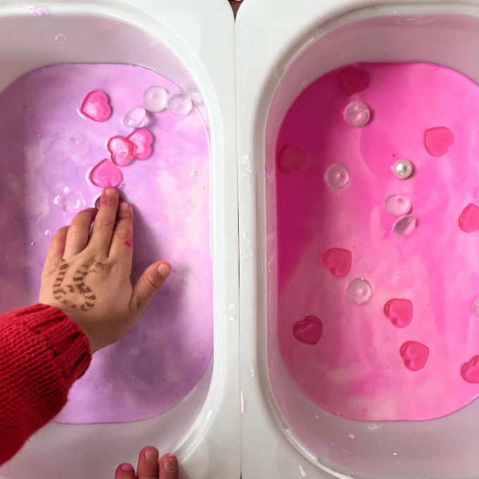 pink oobleck