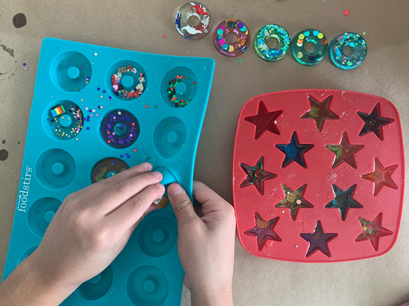 resin shapes