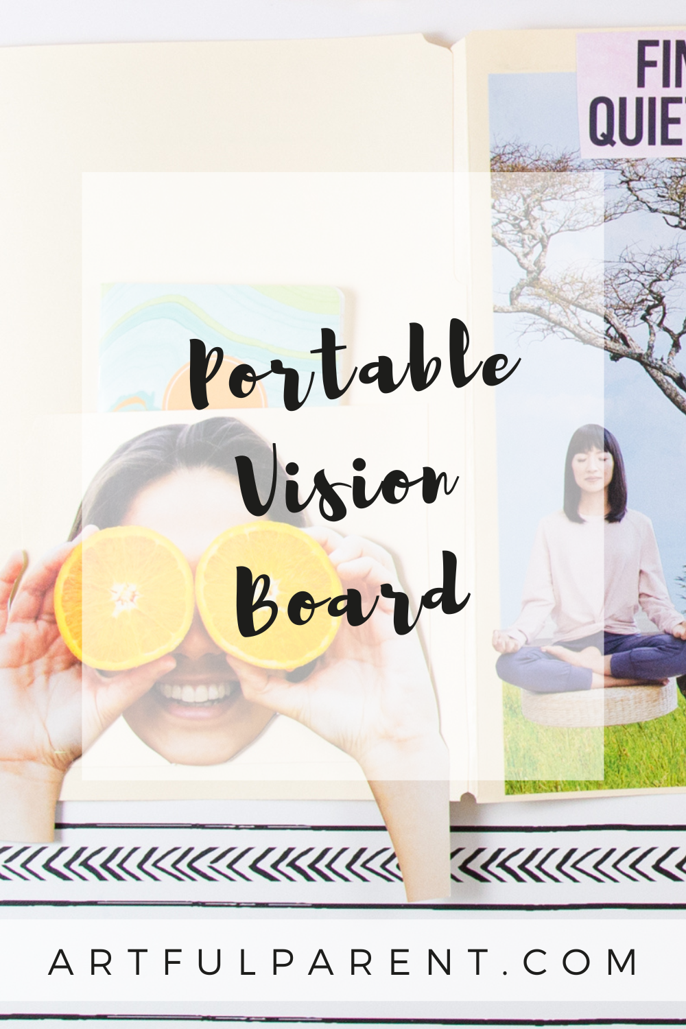 Creating a Vision Board Template That is Portable