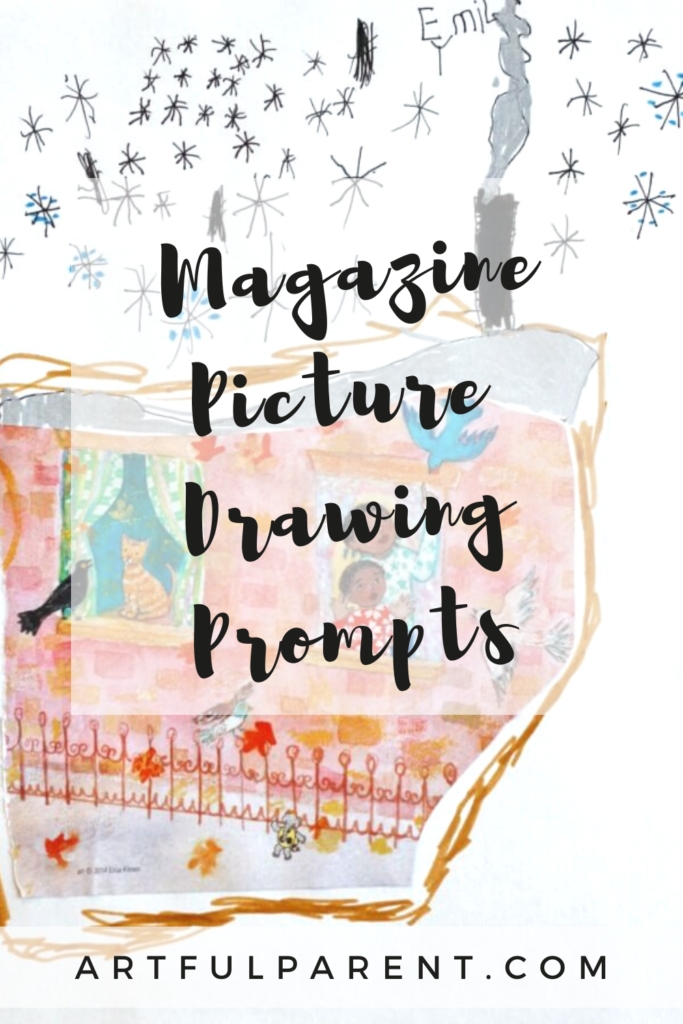 magazine Drawing Prompts for Kids