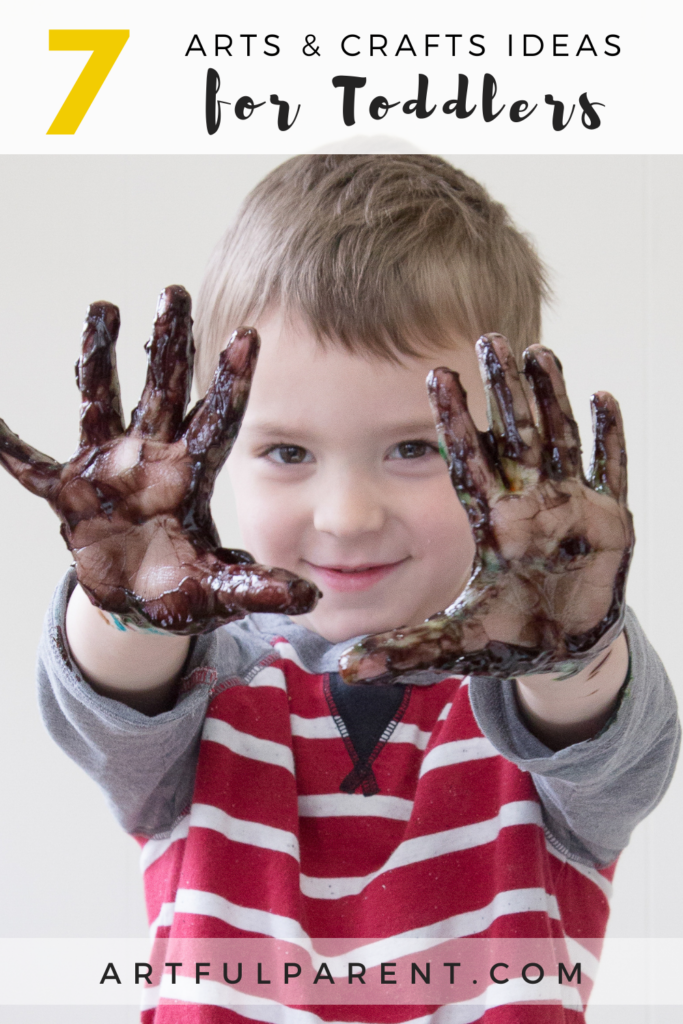 7 Simple Arts and Crafts Ideas for Toddlers