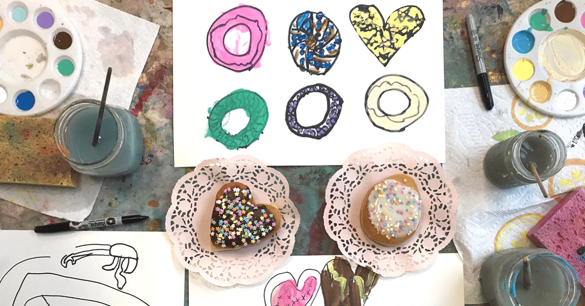 Drawing Donuts for Kids