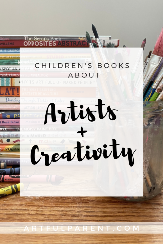 30 children's books about artists _pin