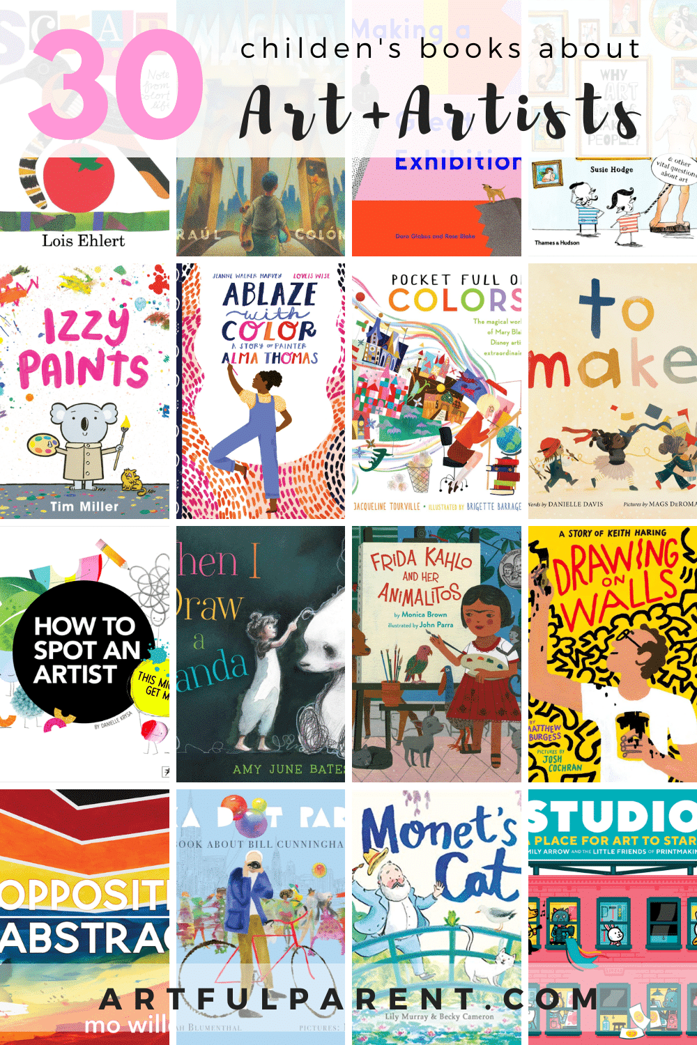 30 Children\'s Books About Artists + Creativity