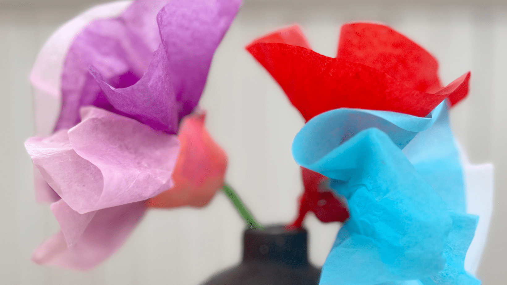 How to Make Paper Flowers with Tissue Paper Flowers