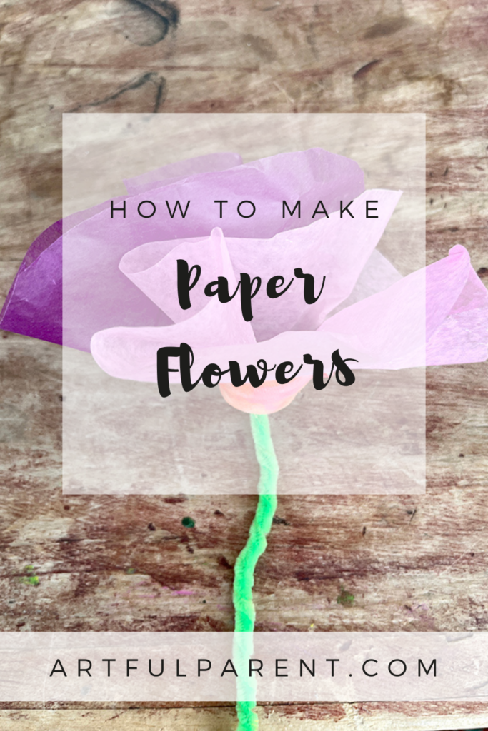 paper flowers pinterest