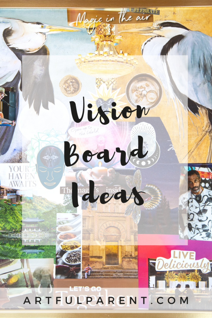 vision board ideas pin