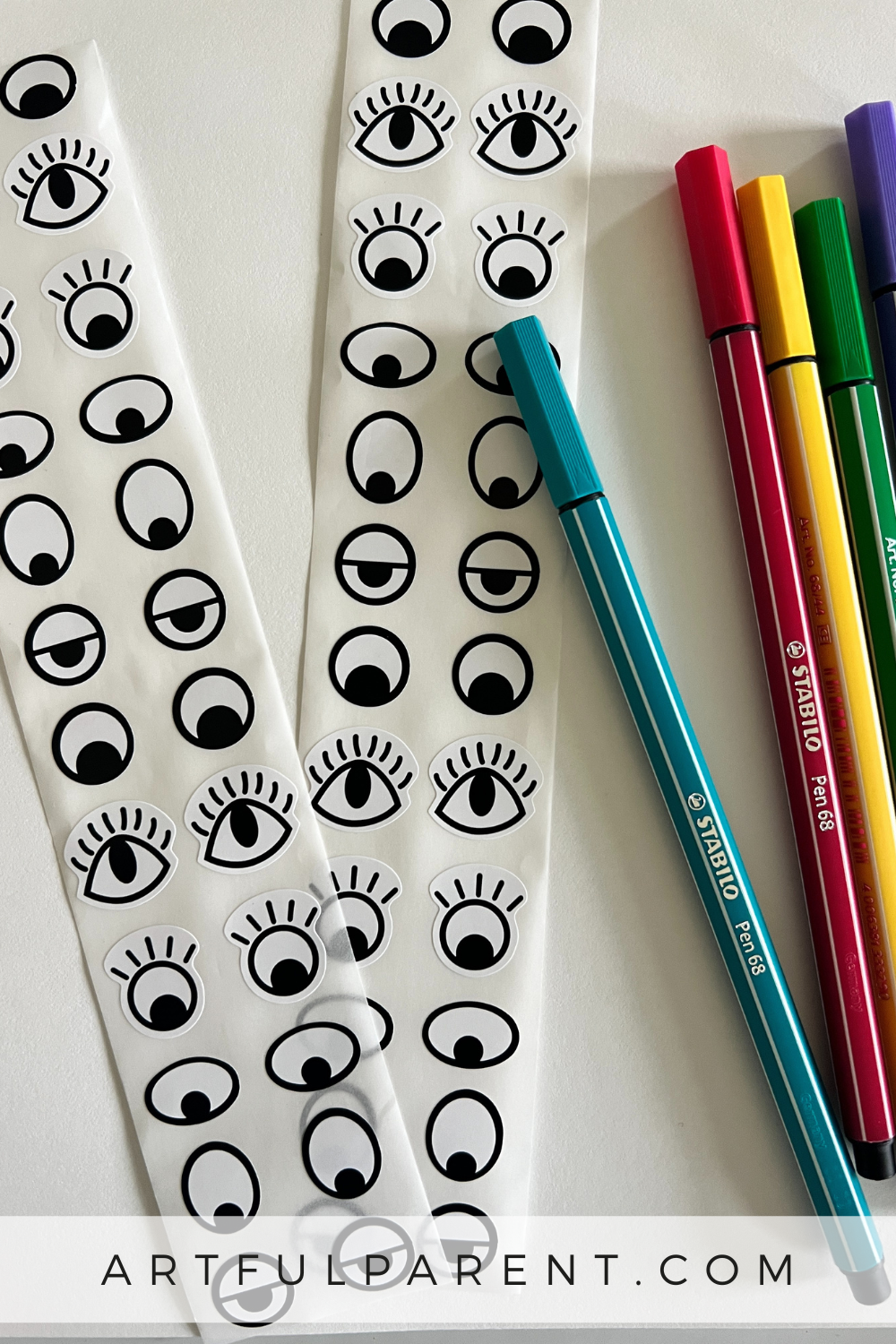 How to Use Eye Stickers for Creative Drawing Ideas