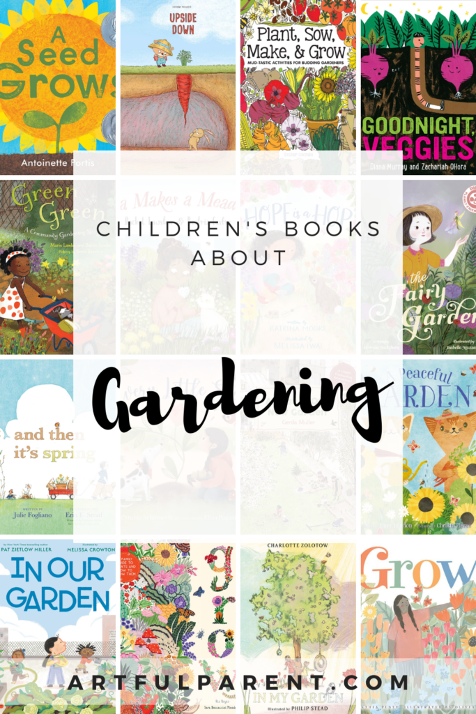gardening books pin — Activity Craft Holidays, Kids, Tips
