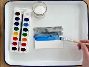 How to Do Watercolor Painting with Salt