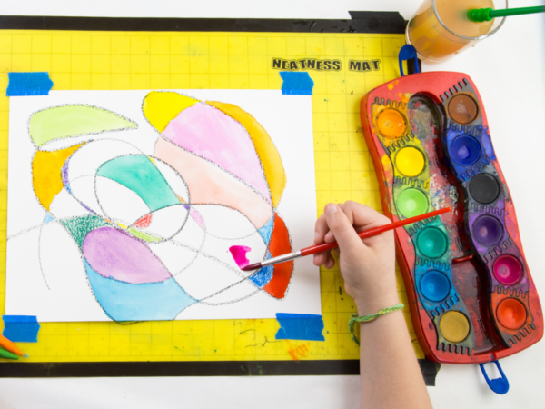 12 Watercolor Art Ideas for Kids (with a Printable Guide!)