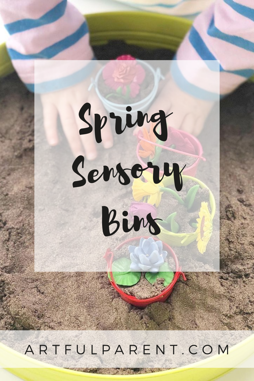 10 Spring Sensory Bins for Kids