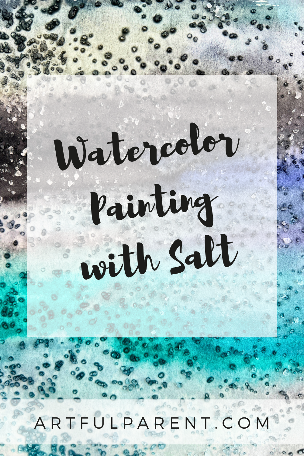 How to Do Watercolor Painting with Salt