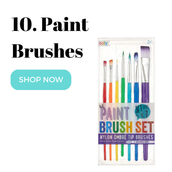 Lil Paint Brush Set of 7
