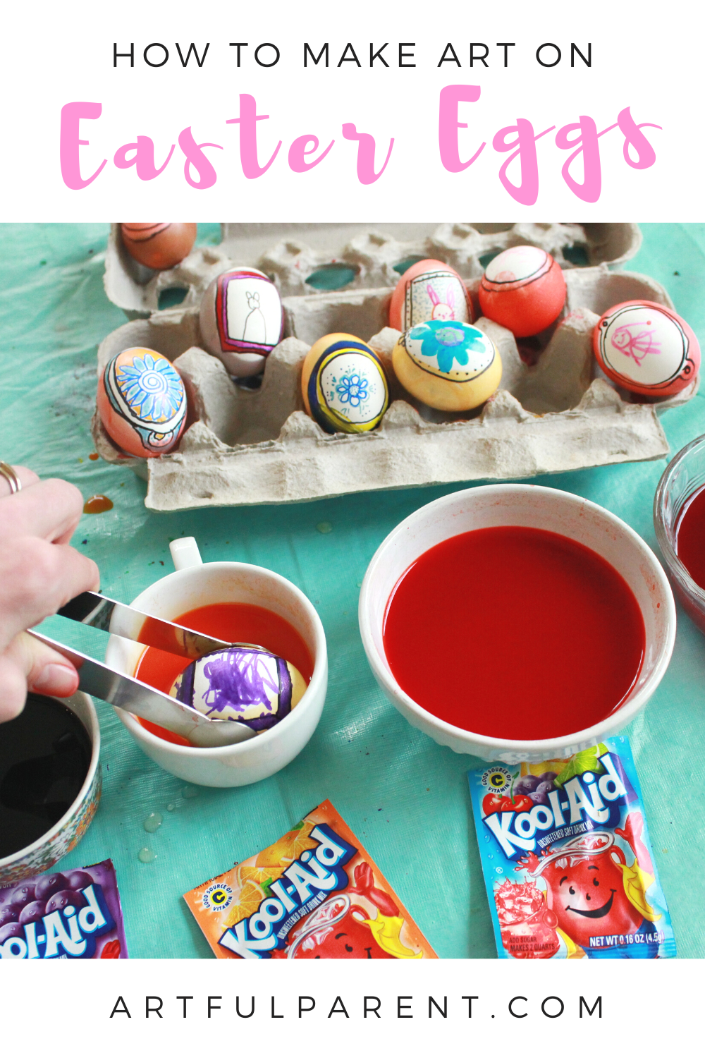 How to Make Art on Easter Eggs