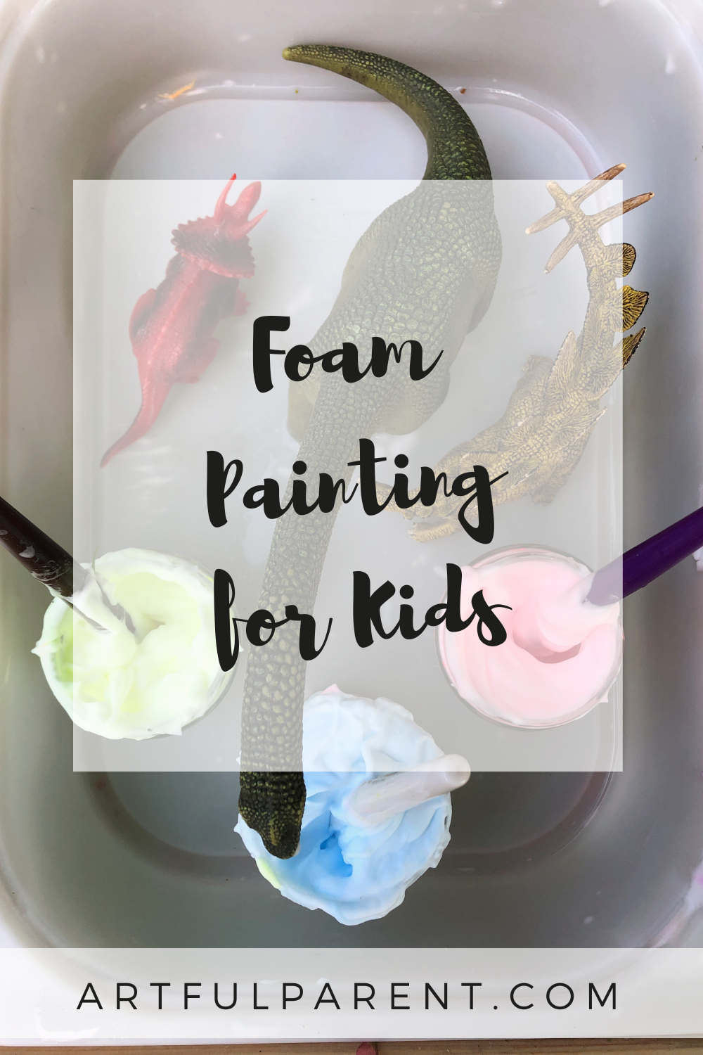 How to Do Foam Painting for Kids