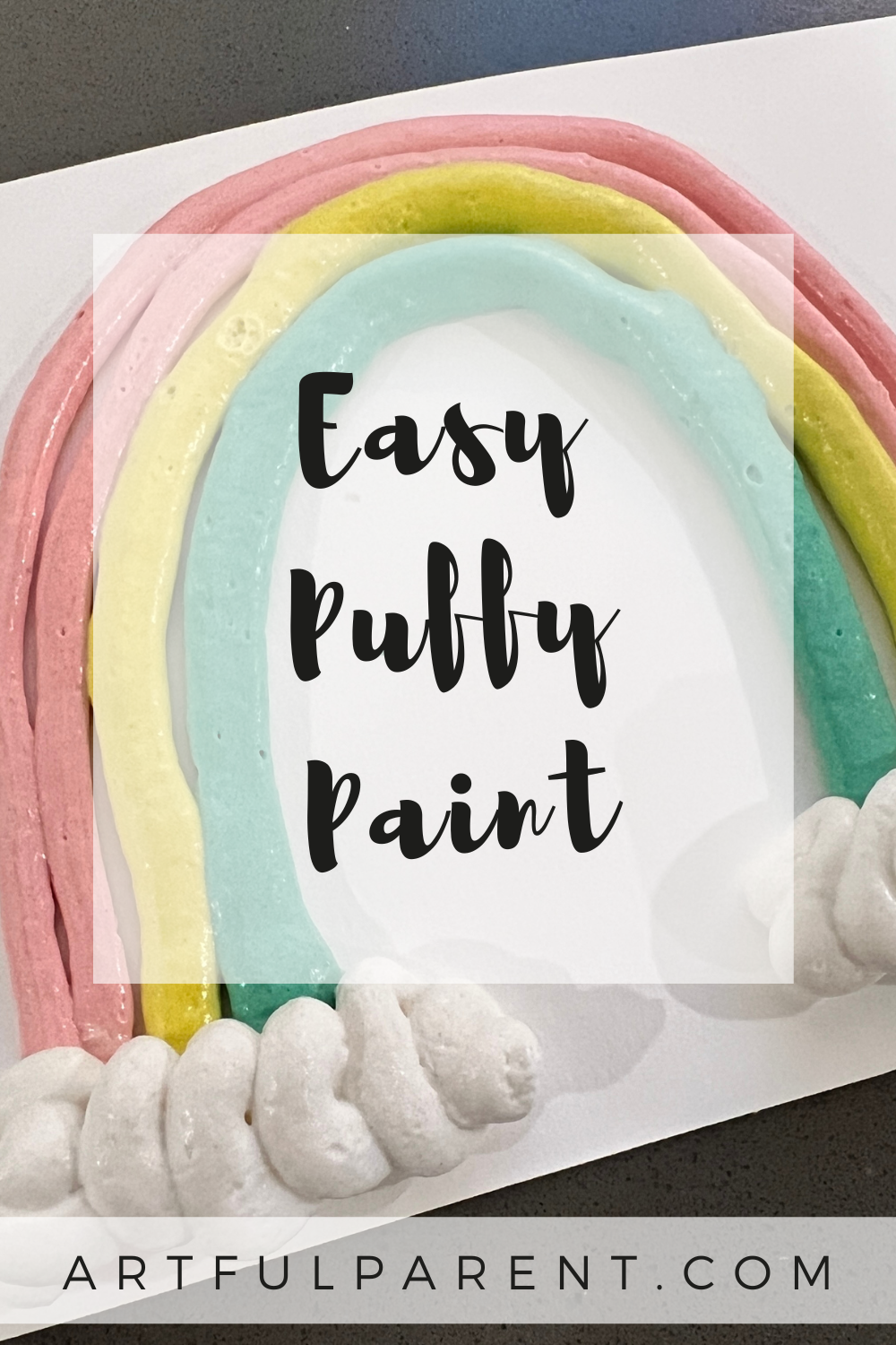 How to Make Puffy Paint for Kids