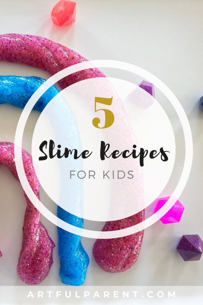 5 slime recipes for kids_pin