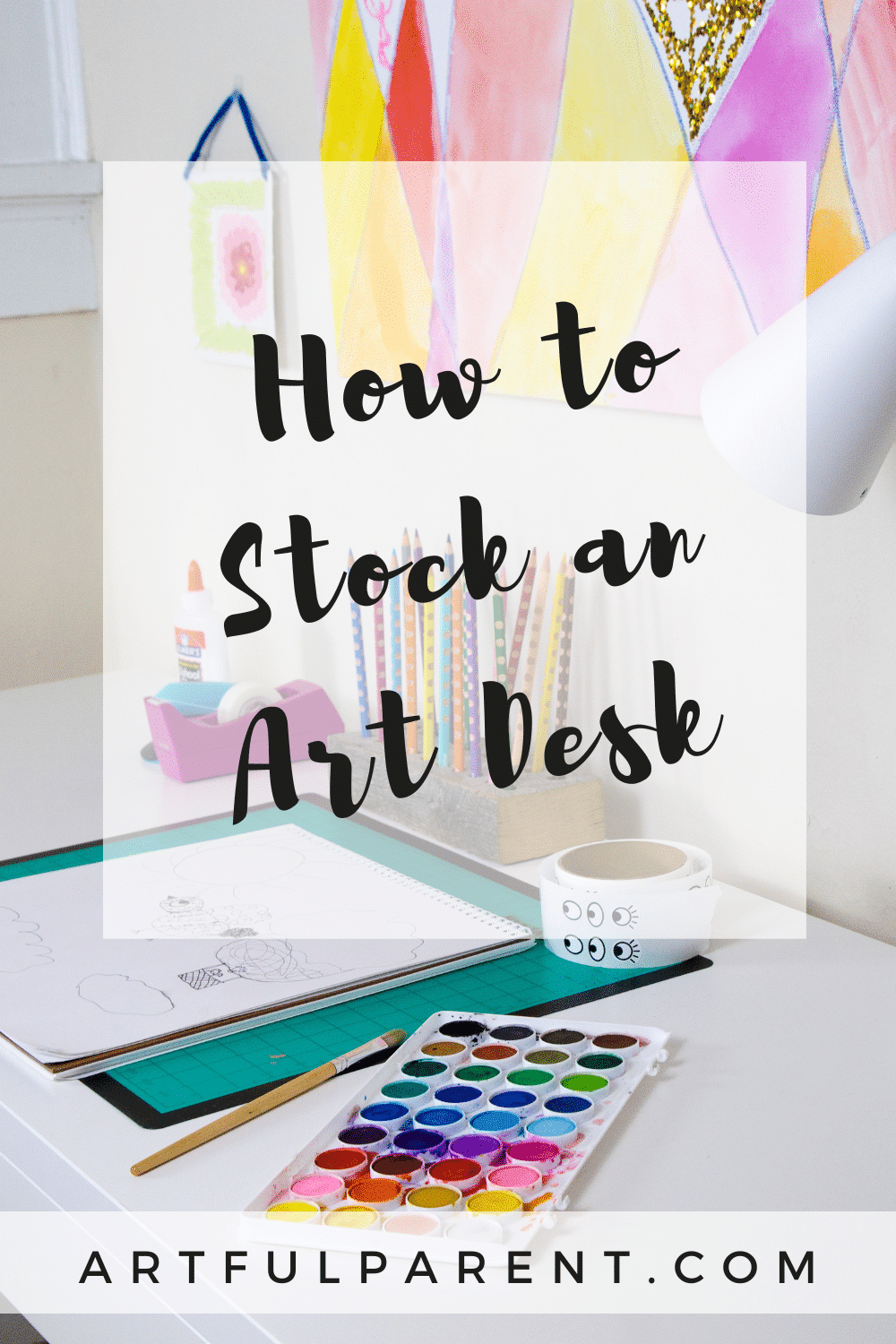 How to Stock a Children\'s Art Desk for Everyday Creativity