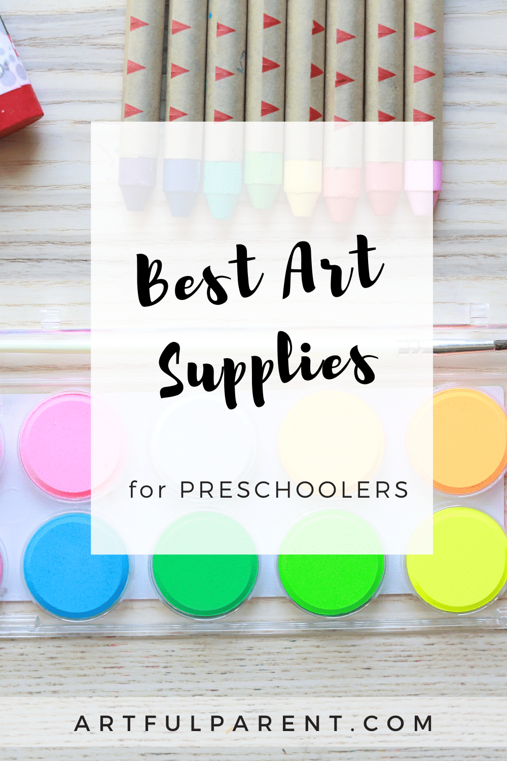 The BEST Art Supplies for Preschoolers