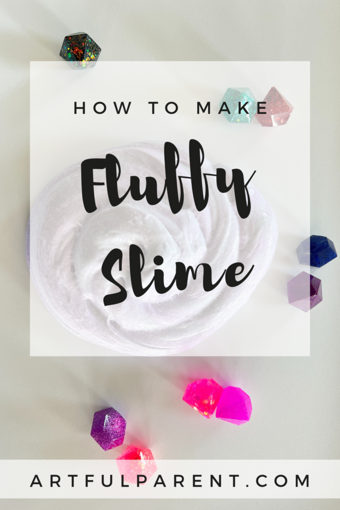 how to make fluffy slime pin