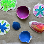 melted crayon shells
